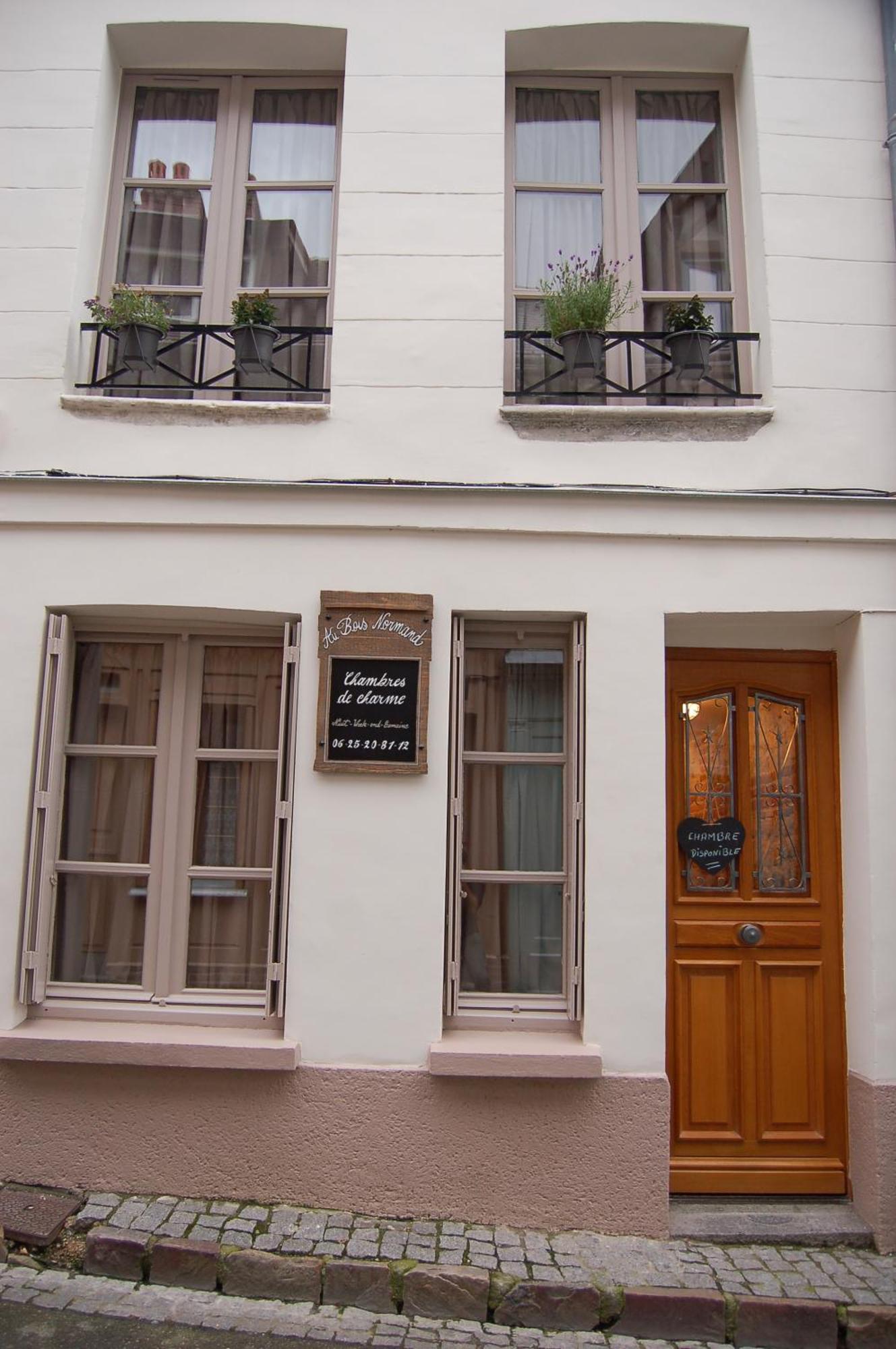 Au Bois Normand Hotel Honfleur Buitenkant foto